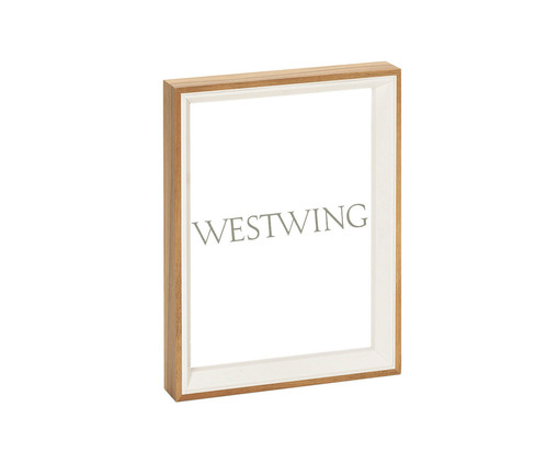 Porta Retrato Bruto Bege, Bege | WestwingNow