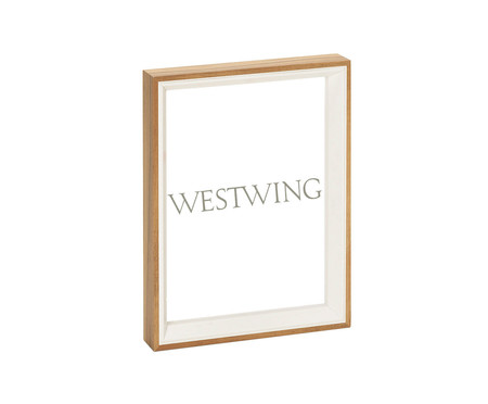 Porta Retrato Bruto Bege | Westwing