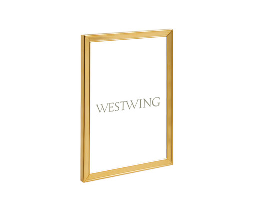 Porta-Retrato - Dourado Ahmar, Dourado | WestwingNow