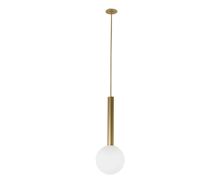 Pendente Orbit Esfera Bivolt - Dourado