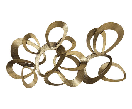 Adorno Abstract Dourado