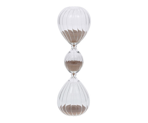 Ampulheta Glass 60 Minutos I, Natural | WestwingNow