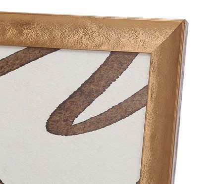 Porta Retrato Endyra Dourado - 20X25cm | Westwing