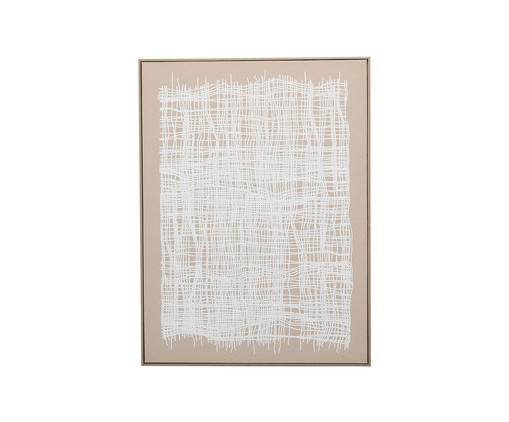 Quadro Kumari Off White, Off White | WestwingNow