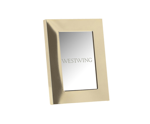 Porta Retrato Igara Dourado, Dourado | WestwingNow