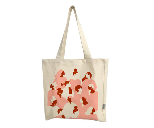 Ecobag Mulheres - 36X36cm, Bege | WestwingNow