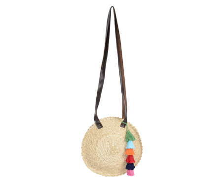 Bolsa com Tassel Boho Colorida - 29cm | WestwingNow