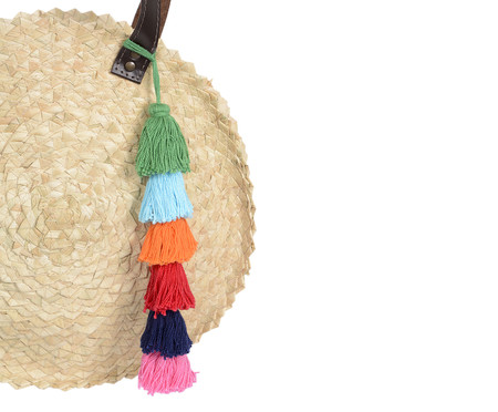 Bolsa com Tassel Boho Colorida - 29cm | WestwingNow