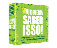 Jogo Eu Deveria Saber Isso - 14,5X4,5X14,5cm | WestwingNow