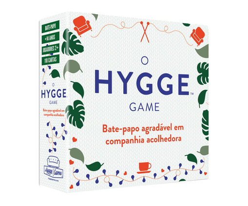 Jogo O Hygge Game - 14,5X4,5X14,5cm, Branco | WestwingNow