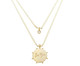 Choker Piuka 2 Voltas Medalha Be You Zircônia Gold, Dourado | WestwingNow