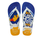 Havaianas Simpsons Branco e Azul Estrela | WestwingNow