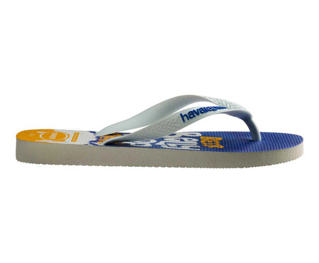 Havaianas Simpsons Branco e Azul Estrela | WestwingNow