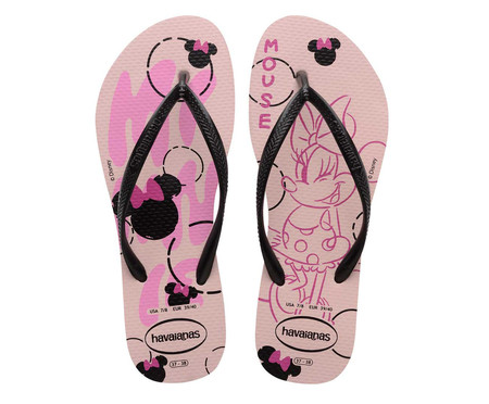 Havaianas Slim Disney Rosa Peonia