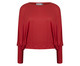 Blusa Decote Canoa em Linho Ampla Vermelho, Colorido | WestwingNow