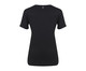 T-Shirt em Linho Gola V Preto, Colorido | WestwingNow