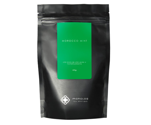 Chá Verde Morocco Mint Moncloa Pouch - 45g, Colorido | WestwingNow