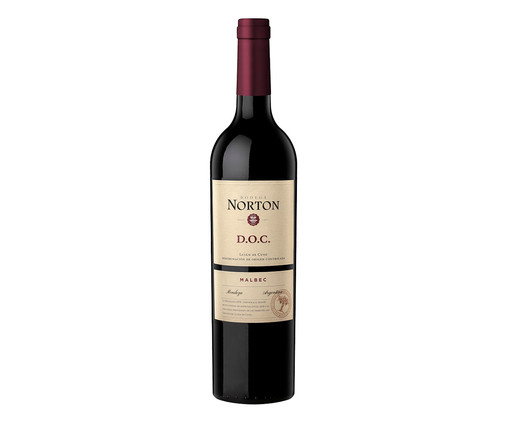 Vinho Fino tinto seco Argentino Norton Malbec Doc - 750ml, Colorido | WestwingNow