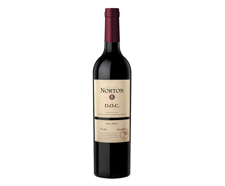 Vinho Fino tinto seco Argentino Norton Malbec Doc - 750ml