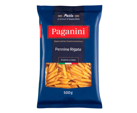 Macarrão Italiano Pennini Rigate Paganini - 500G