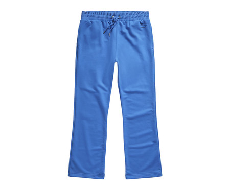 Calça Pantalona Simples Azul Royal