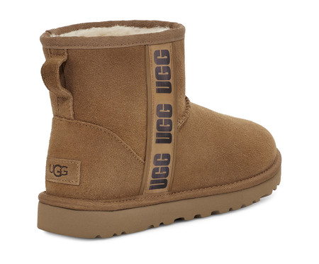 Bota Feminina Clássica Mini Side Logo II Caramelo | WestwingNow