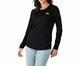 Camiseta Feminina Tee L/S V Neck Preta, Colorido | WestwingNow