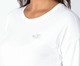 Camiseta Feminina Tee L/S V Neck Branca, Colorido | WestwingNow