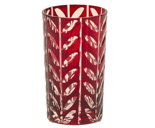 Vaso Galho Corin Vermelho, Colorido | WestwingNow