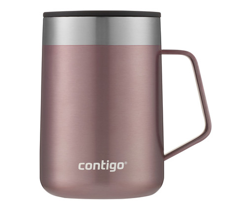 Caneca Térmica Street Inox Rose Contigo - 414ml, Colorido | WestwingNow