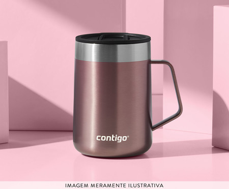 Caneca Térmica Street Inox Rose Contigo - 414ml | WestwingNow