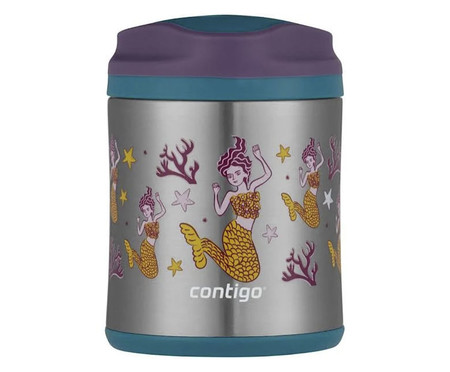 Pote Térmico Kids Sereia Contigo - 284ml