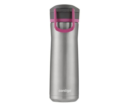 Garrafa Térmica Autopop Bike Chill 2.0 Inox Pitaia Contigo - 591ml, Colorido | WestwingNow