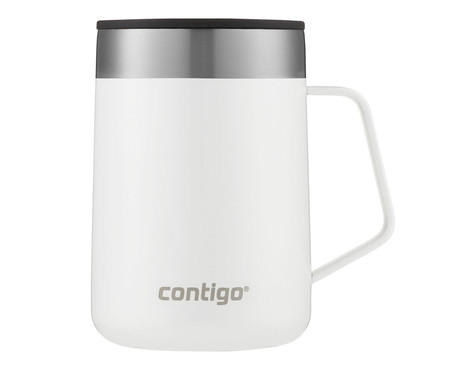 Caneca Térmica Street Inox Branco Contigo - 414ml | WestwingNow