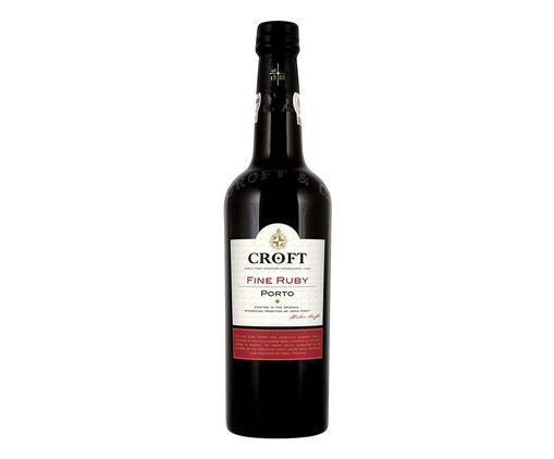 Vinho Croft Porto Fine Ruby - 750ml, Colorido | WestwingNow