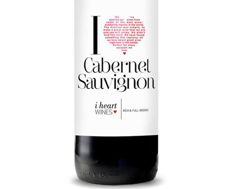 Vinho Fino Tinto Demi-Sec I Heart Cabernet Sauvignon | WestwingNow