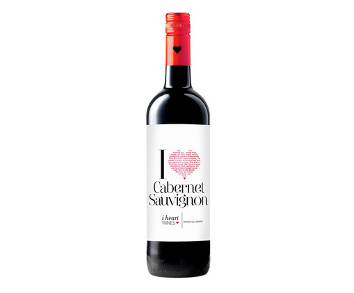 Vinho Fino Tinto Demi-Sec I Heart Cabernet Sauvignon, Colorido | WestwingNow