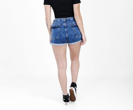 Shorts Jeans Feminino Galapagos Beverly Blue | WestwingNow