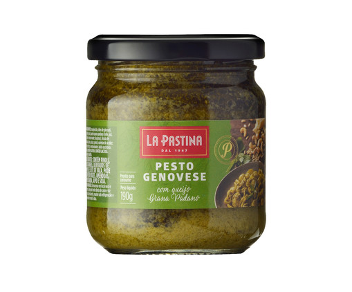 Molho Pesto Alla Genovese La Pastina - 190G, Transparente | WestwingNow