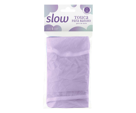 Touca de Banho Slow Roxo - 5X12cm | Westwing