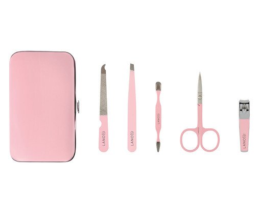 Kit para Manicure Lanossi - 20X14cm, Colorido | WestwingNow
