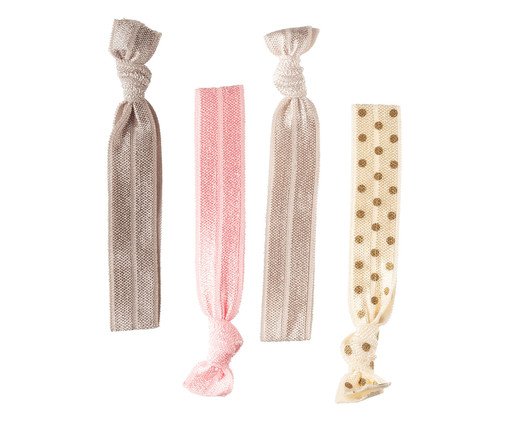 Kit de Hair Ties Ballet - 11cm, Colorido | WestwingNow