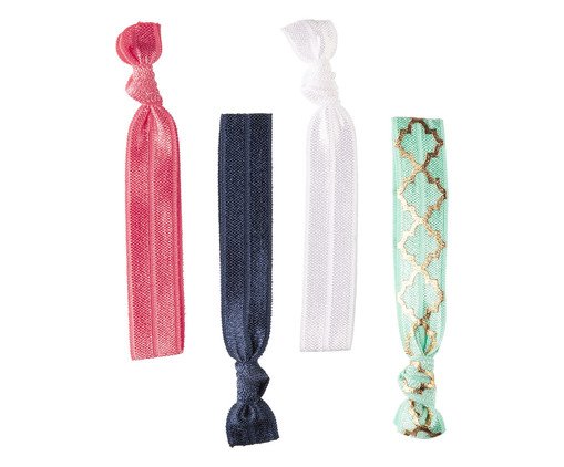Kit de Hair Ties Mermaid - 11cm, Colorido | WestwingNow