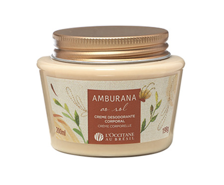 Creme Desodorante Corporal Amburana Ao Sol - 200ml | Westwing