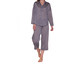 Pijama Midi Grey, Cinza | WestwingNow