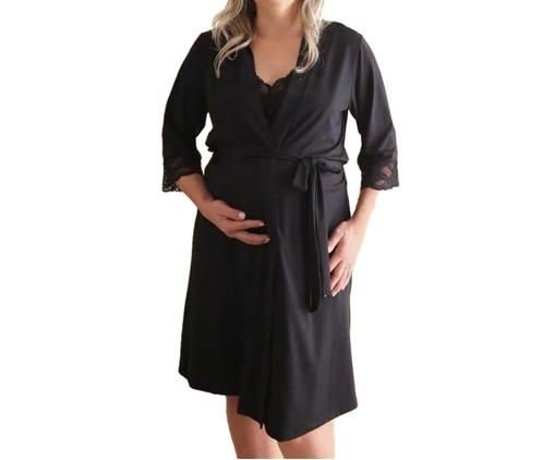 Robe Curto II Preto, Preto | WestwingNow