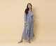 Robe Longo Blue, Azul | WestwingNow