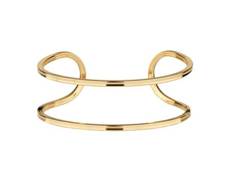 Bracelete Vazado Semijoia Ouro - 18K