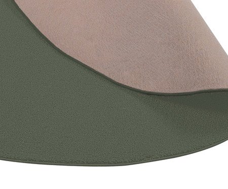 Tapete Orgânico Wish Triangular Verde | Westwing