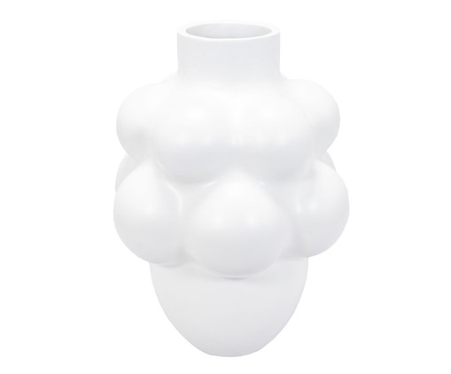 Vaso Grande Ball Branco, Branco | WestwingNow